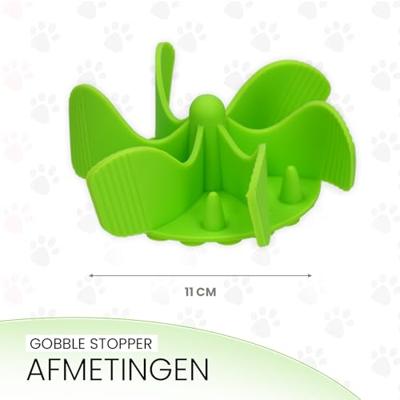 Eat Slow Live Longer Gobble Stopper Green - thumbnail