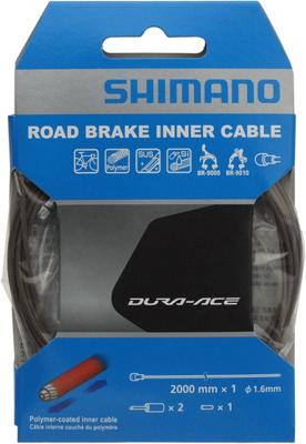 Shimano road polymer brake inner cable 1.6mm x 2000mm