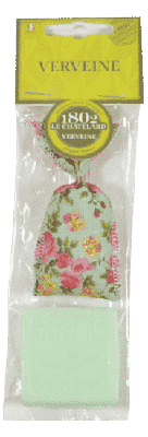 Geschenk set Verbena, Geurzakje en Gastenzeepje