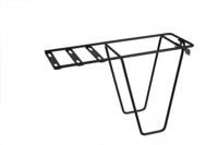 Steco Bagagedragerverlenger tas-mee staal zwart - thumbnail