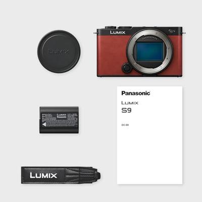 Panasonic LUMIX S9 Crimson Red Body