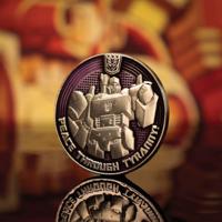 Transformers Generation 1 Collectable Coin G1 Autobots vs Decepticons Limited Edition 4 cm - thumbnail