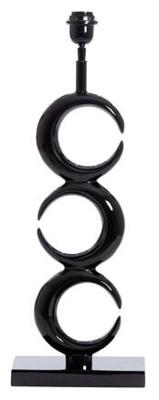 Light & Living Tafellamp 'Maan' 65cm, kleur Zwart (excl. kap)