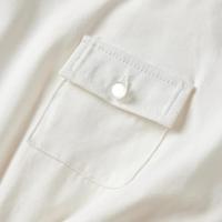 Kinderjurk met korte mouwen 128 ecru - thumbnail