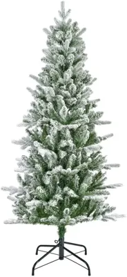 Everlands Killington fir kunstkerstboom besneeuwd groen 150cm