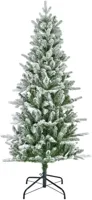 Everlands Killington fir kunstkerstboom besneeuwd groen 150cm - thumbnail
