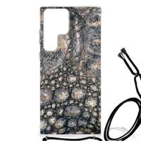 Samsung Galaxy S23 Ultra Case Anti-shock Krokodillenprint - thumbnail