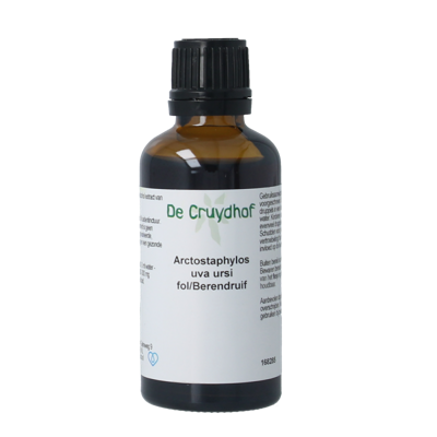 Cruydhof Arctostaphylus uva ursi/berendruif tinctuur 50 Milliliter Cruydhof Arctostaphylus uva ursi/berendruif tinctuur 50 Milliliter