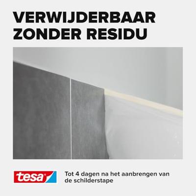 tesa 58882-00000-04 Afdekfolie tesa Easy Cover (l x b) 25 m x 55 cm 1 stuk(s) tesa 58882-00000-04 Afdekfolie tesa Easy Cover (l x b) 25 m x 55 cm 1 stuk(s)