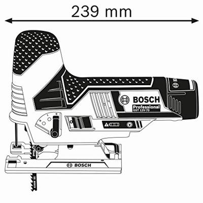 Bosch Blauw GST 12V-70 Accu decoupeerzaag Solo | zonder accu&apos;s en lader in L-Boxx - 06015A1002 - thumbnail