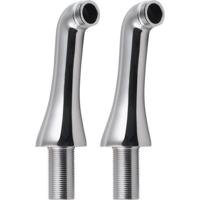 Bad Mixer Dek Standaarden 2x Sapho Antea 14 cm Chroom - thumbnail