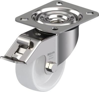 Blickle LEX-PO 80G-FI Zwenkwiel met rem Wieldiameter: 80 mm Draagvermogen (max.): 150 kg 1 stuk(s) Blickle LEX-PO 80G-FI Zwenkwiel met rem Wieldiameter: 80 mm Draagvermogen (max.): 150 kg 1 stuk(s)