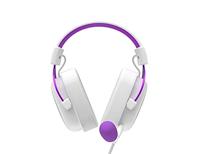 Hoofdtelefoon Hoofdtelefoon Havit HV-H2002d Paars, Gamer, met Microfoon, 53mm Speaker, 3.5mm Plug: Compatibel met XBOX ONE en PS4, HAVIT, HV-H2002d Kleur Paars en Wit - thumbnail