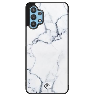 Samsung Galaxy A32 5G hoesje - Marmer grijs Samsung Galaxy A32 5G hoesje - Marmer grijs