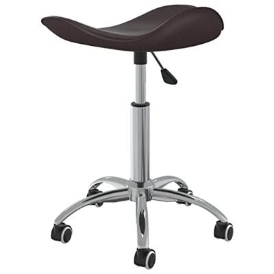 VidaXL Salonkruk kunstleer bruin