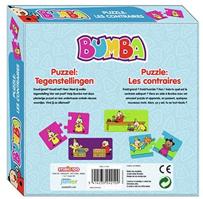 Studio 100 Bumba puzzel 10in1