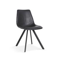 Stoel Collin Zwart - Set van 2 - thumbnail