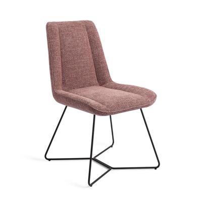 Jesper Home Umedo eetkamerstoel Scarlet Grain beehive black