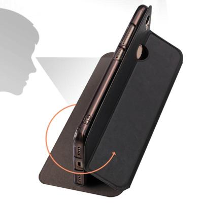 MOFI voor verstandig Xiaomi Redmi Opmerking 5A Pro / Prime Crazy Horse textuur horizontaal flip beschermende lederen draagtas met Holder(Blue)