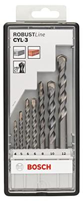 Bosch Accessoires 7-delige Silverpercussion Steenborenset - 2607010545 - thumbnail