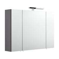 Spiegelkast Levi Antraciet L - thumbnail