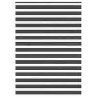 VidaXL Zebra rolgordijn 165x200 cm stofbreedte 160,9 cm zwart - thumbnail