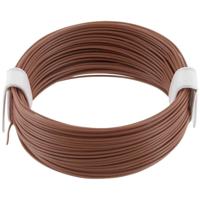 econ connect KL004BR10 Draad 1 x 0.04 mm² Bruin 10 m - thumbnail