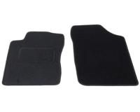 Automatten voorzijde - zwart stof - Peugeot 206 1998-2009 - thumbnail