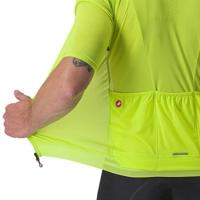Castelli Superleggera 3 korte mouw fietsshirt groen/geel heren L - thumbnail
