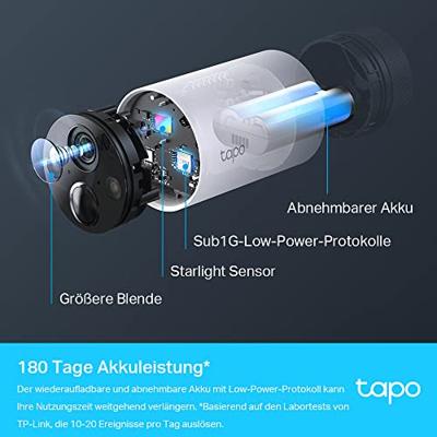 TP-Link tapo c420s1 beveiligingscamera (wit, 2k qhd, ip65)