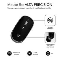 Wireless muis Subblim SUBMO-RFM0002 Grijs - thumbnail