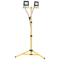 Spotlight met statief LED 2x30 W warmwit - thumbnail