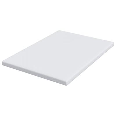 VidaXL Matrastopper wit 140 x 200 cm jacquard stof VidaXL Matrastopper wit 140 x 200 cm jacquard stof