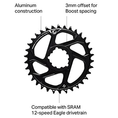 SRAM kettingblad "x-sync 2" chain ring x-sync 2 30t black