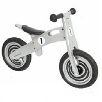 Simply for Kids Houten Loopscooter Zilver - thumbnail