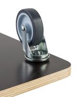 dörner + helmer 300687 Cargo Transportroller Laadvermogen (max.): 200 kg 575 mm x 290 mm x 120 mm - thumbnail