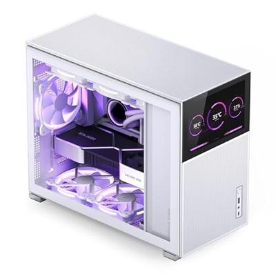 Jonsbo D31 MESH Screen Micro-tower PC-behuizing Wit