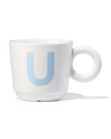 HEMA Mok 280ml Letter U - thumbnail