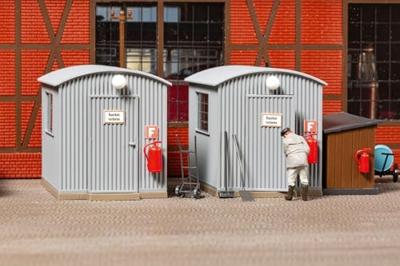 Auhagen 11478 H0 Golfplaatschuur oliemagazijn