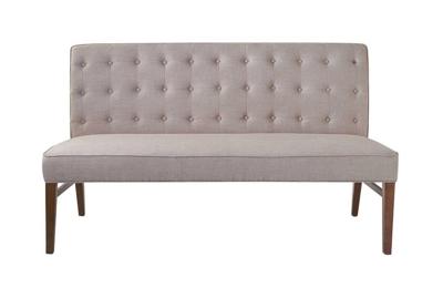 Rivièra Maison Eetkamerbank 'Cape Breton' Linen, kleur Flax