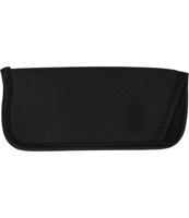 Spectrum leesbrillen brillenhoesje zwart - thumbnail