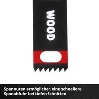 Einhell 708021 HCS Holz, 10mm HCS Invalzaagblad 10 mm 1 stuk(s) - thumbnail