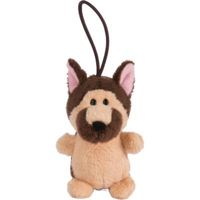 Nici knuffelhanger German Shepherd junior 8 cm pluche bruin Nici knuffelhanger German Shepherd junior 8 cm pluche bruin