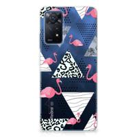 Xiaomi Redmi Note 11 Pro 5G | TPU Hoesje | Flamingo Triangle - thumbnail