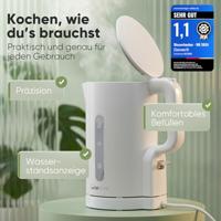 Clatronic WK 3834 waterkoker 1 l 900 W Wit - thumbnail