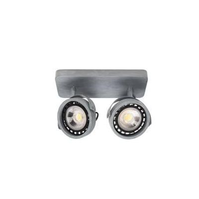 Zuiver Plafondlamp 'Dice' 2-lamps, kleur Grijs