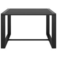 10-delige Loungeset met kussens aluminium antracietkleurig - thumbnail