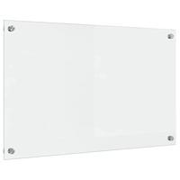 VidaXL Keuken achterwand doorzichtig 80 x 50 cm gehard glas - thumbnail