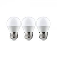 Paulmann 28578 LED-lamp Energielabel G (A - G) E27 3.5 W Warmwit (Ø x h) 45 mm x 82 mm 3 stuk(s) - thumbnail