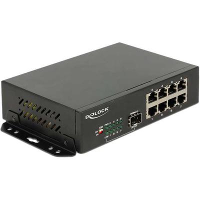 DeLOCK Gigabit Ethernet Switch 8 Port + 1 SFP DeLOCK Gigabit Ethernet Switch 8 Port + 1 SFP